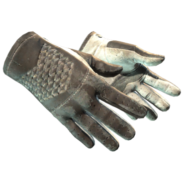 ★ Driver Gloves | Black Tie (Battle-Scarred)