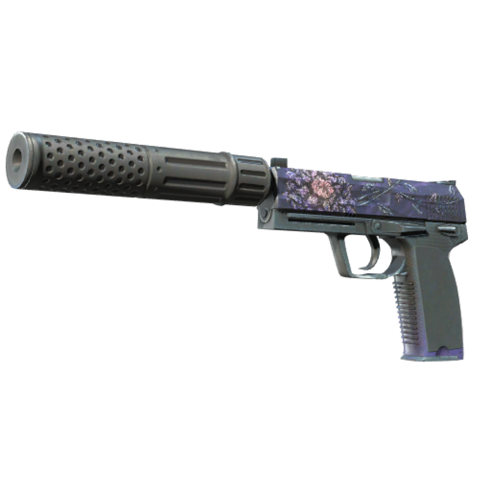 USP-S | Black Lotus (Minimal Wear)