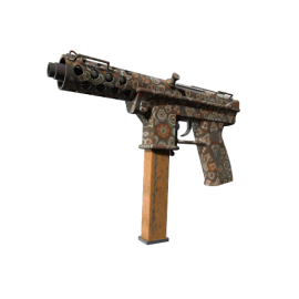Tec-9 | Orange Murano (Battle-Scarred)