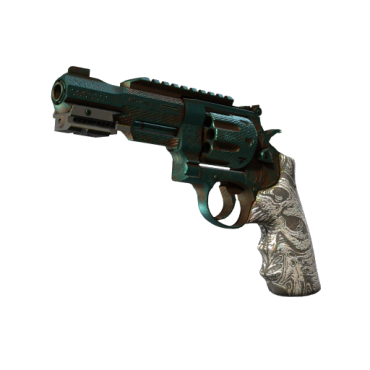 StatTrak™ R8 Revolver | Bone Forged (Battle-Scarred)
