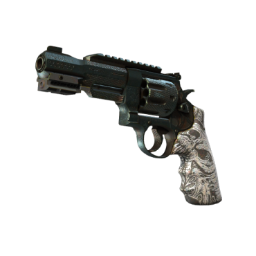StatTrak™ R8 Revolver | Bone Forged (Field-Tested)