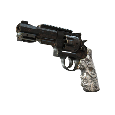 StatTrak™ R8 Revolver | Bone Forged (Minimal Wear)