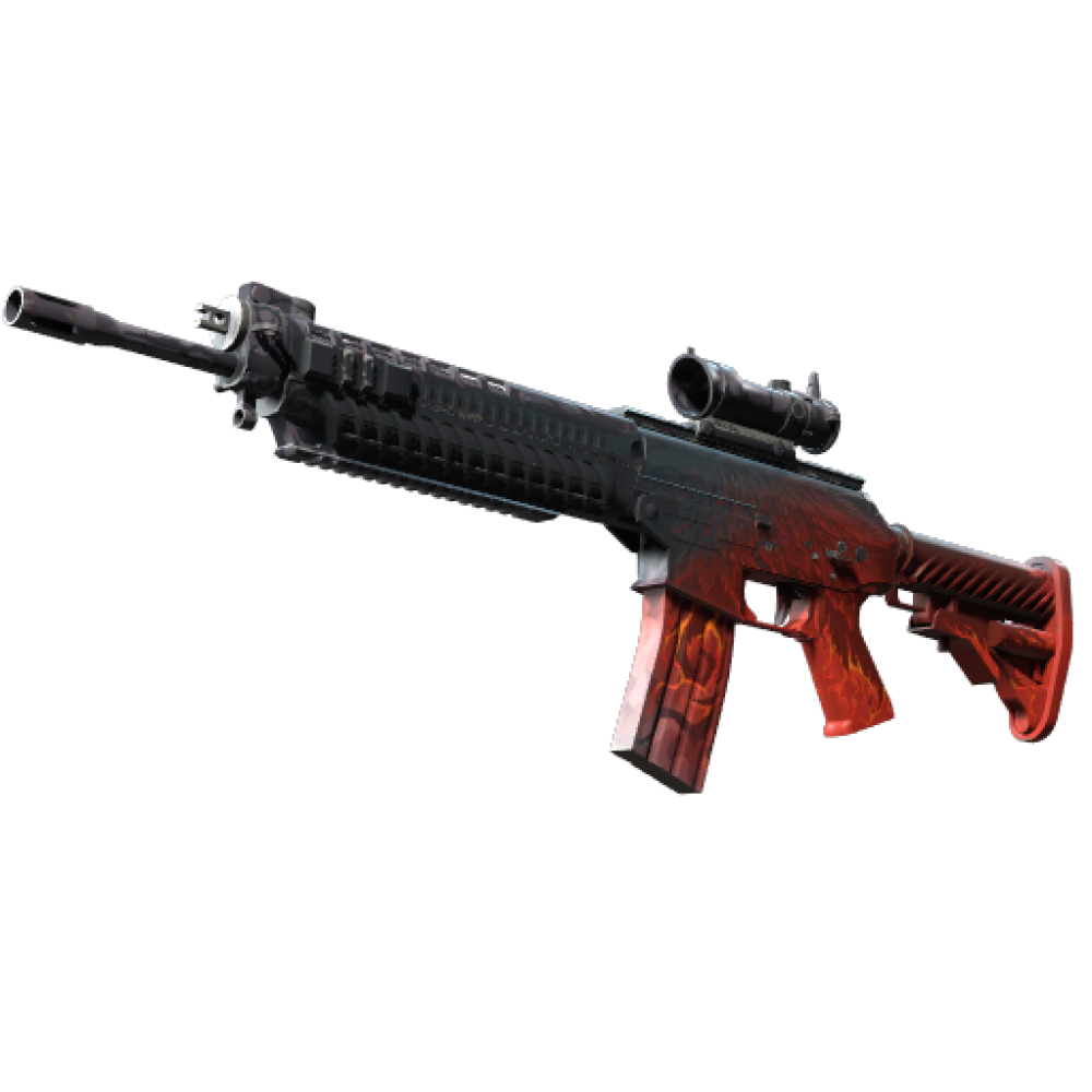 StatTrak™ SG 553 | Darkwing (Field-Tested)
