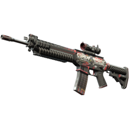 StatTrak™ SG 553 | Cyberforce (Field-Tested)