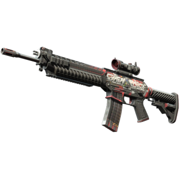 StatTrak™ SG 553 | Cyberforce (Field-Tested)