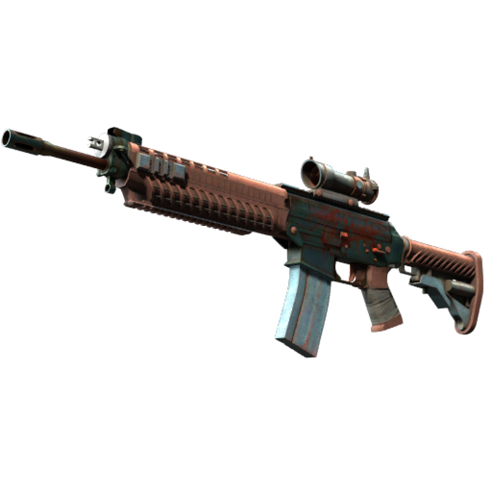 StatTrak™ SG 553 | Ol' Rusty (Battle-Scarred)