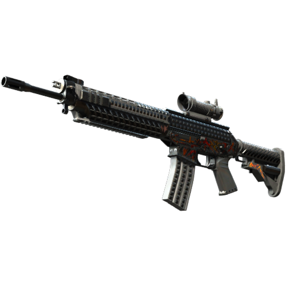 SG 553 | Heavy Metal (Factory New)