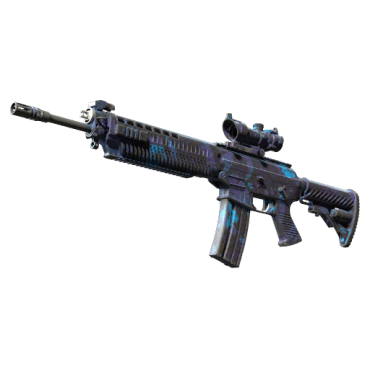 StatTrak™ SG 553 | Aloha (Field-Tested)