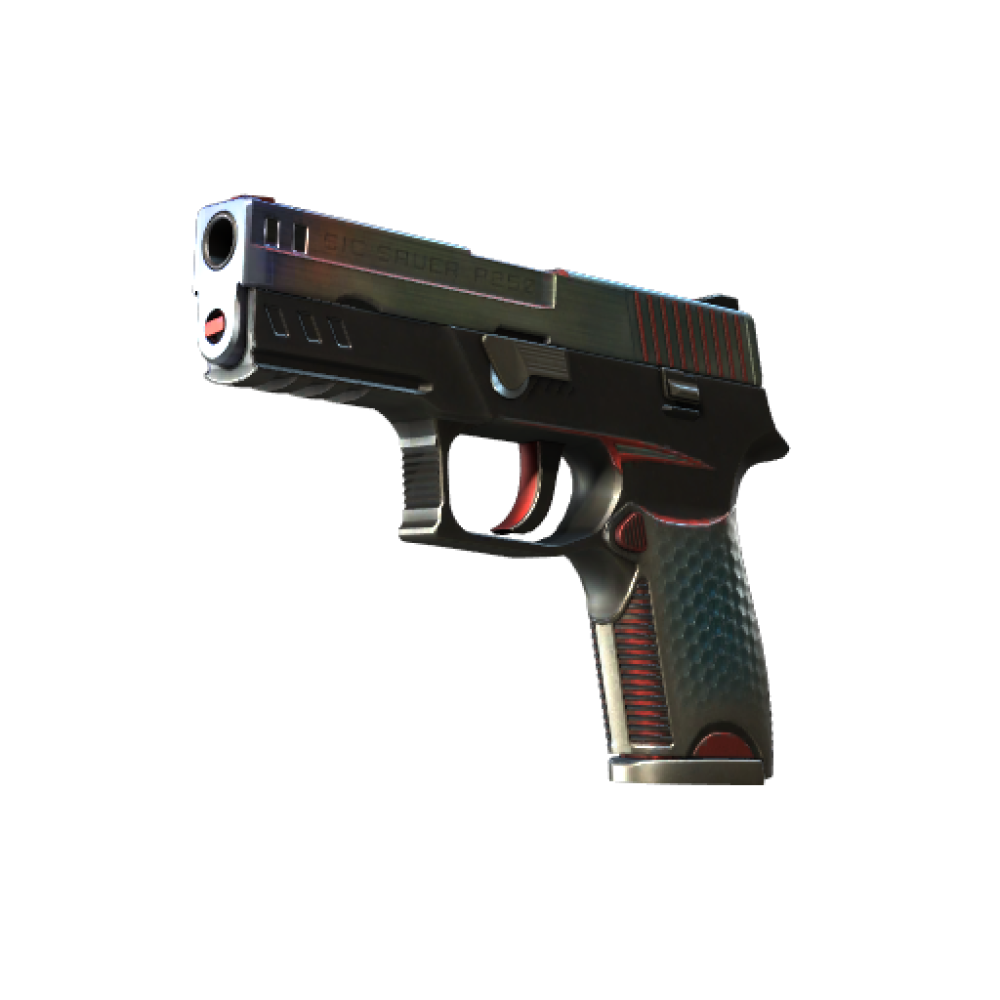StatTrak™ P250 | Cyber Shell (Minimal Wear)