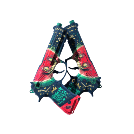 StatTrak™ Dual Berettas | Melondrama (Minimal Wear)