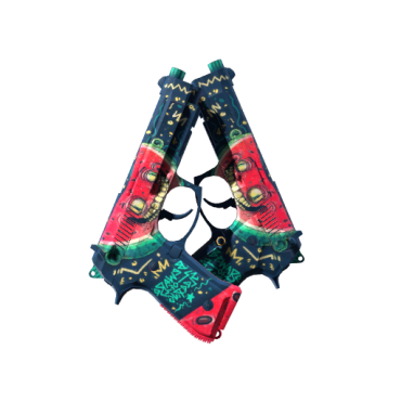 StatTrak™ Dual Berettas | Melondrama (Minimal Wear)