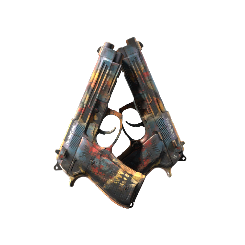 Dual Berettas | Hideout (Minimal Wear)