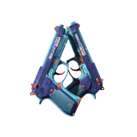 StatTrak™ Dual Berettas | Hydro Strike (Field-Tested)