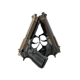 StatTrak™ Dual Berettas | Tread (Minimal Wear)