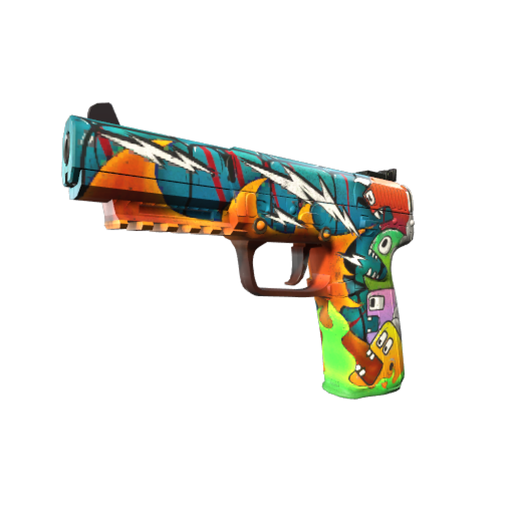 StatTrak™ Five-SeveN | Angry Mob (Factory New)