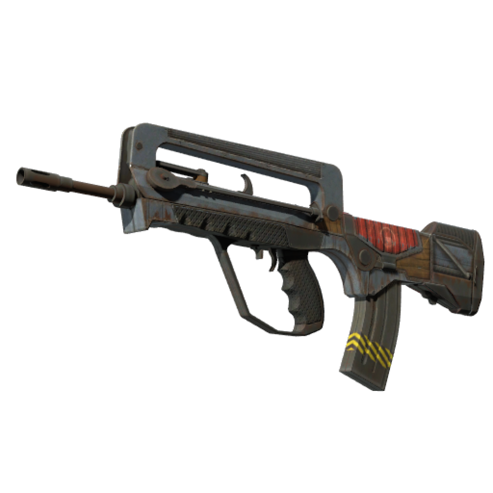 FAMAS | Decommissioned (Battle-Scarred)