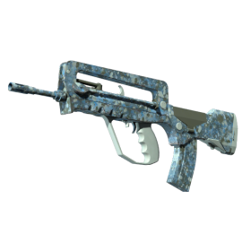 FAMAS | Cyanospatter (Minimal Wear)