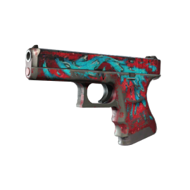 StatTrak™ Glock-18 | Water Elemental (Battle-Scarred)