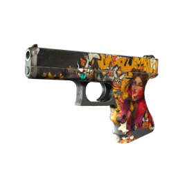 Glock-18 | Bullet Queen (Battle-Scarred)