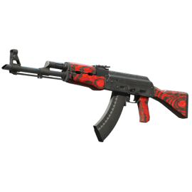 StatTrak™ AK-47 | Red Laminate (Minimal Wear)
