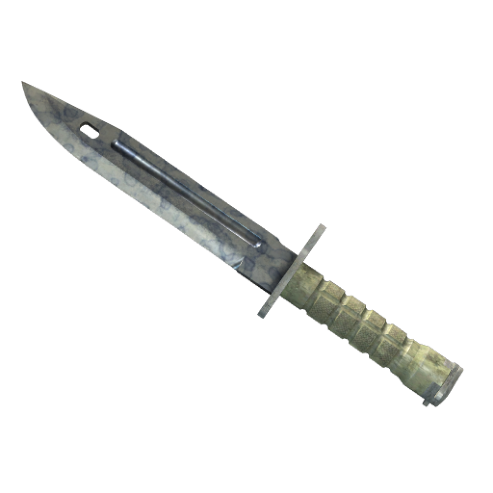 ★ StatTrak™ Bayonet | Stained (Well-Worn)