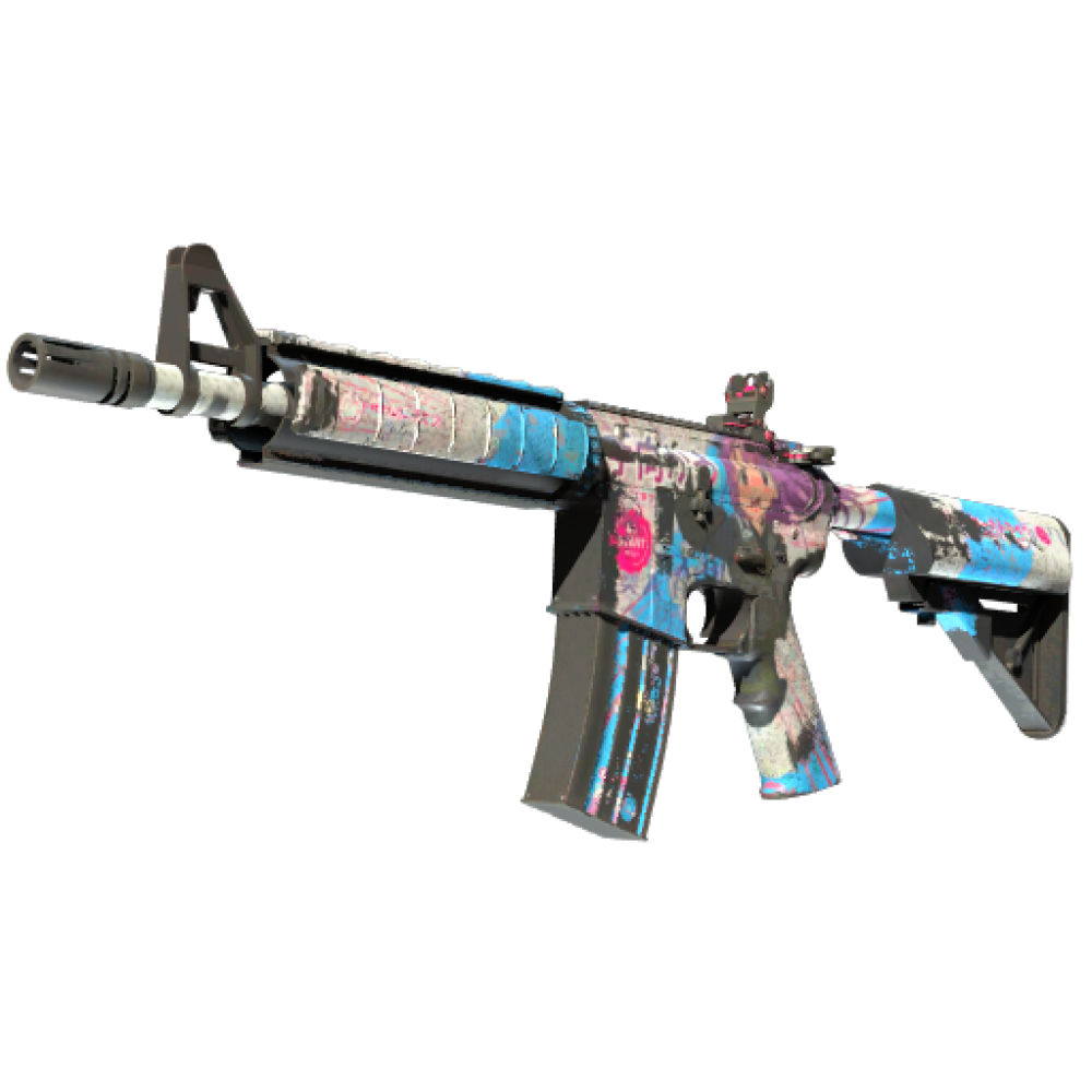 StatTrak™ M4A4 | Temukau (Battle-Scarred)