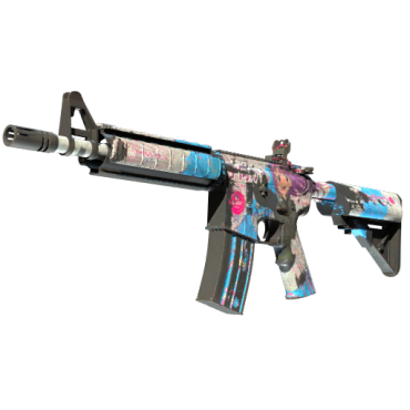 StatTrak™ M4A4 | Temukau (Battle-Scarred)