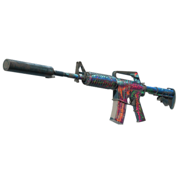 M4A1-S | Hyper Beast (Battle-Scarred)