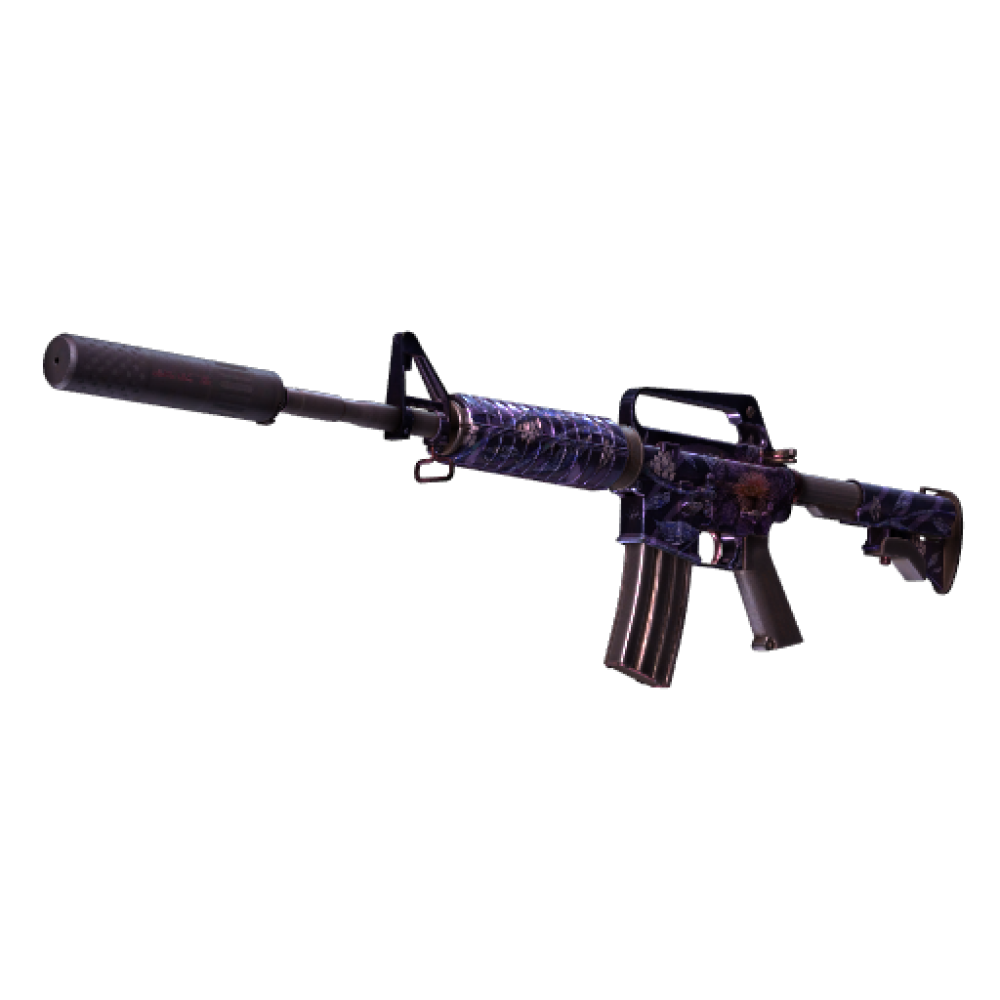 StatTrak™ M4A1-S | Black Lotus (Battle-Scarred)