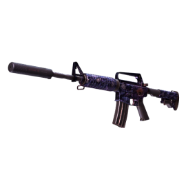 StatTrak™ M4A1-S | Black Lotus (Battle-Scarred)