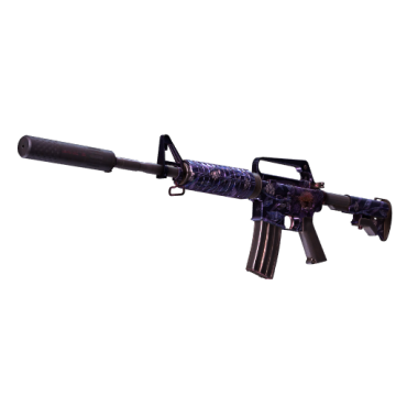 StatTrak™ M4A1-S | Black Lotus (Battle-Scarred)