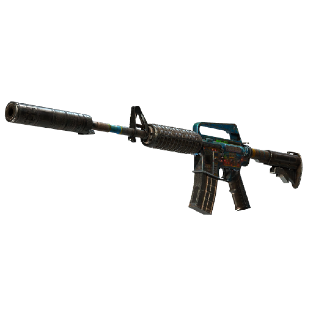 M4A1-S | Control Panel (Battle-Scarred)