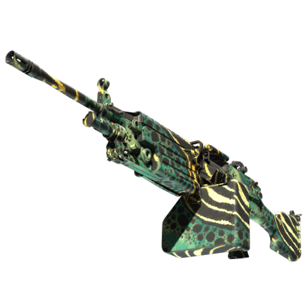 M249 | Emerald Poison Dart (Minimal Wear)