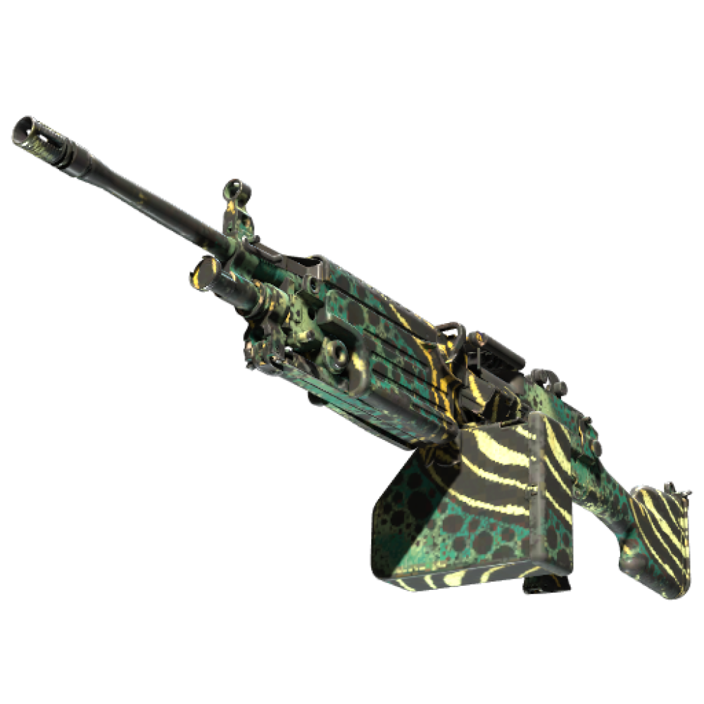 M249 | Emerald Poison Dart (Field-Tested)