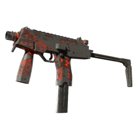 Souvenir MP9 | Setting Sun (Battle-Scarred)