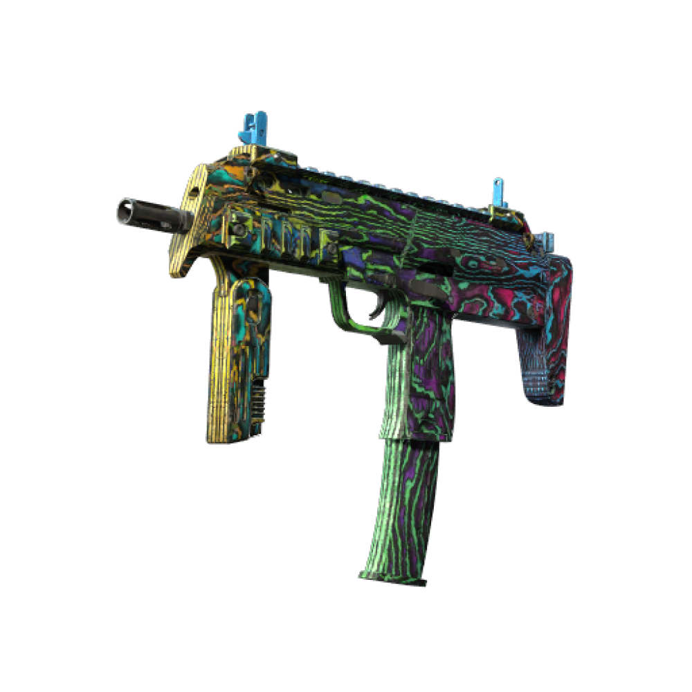 MP7 | Neon Ply (Well-Worn)