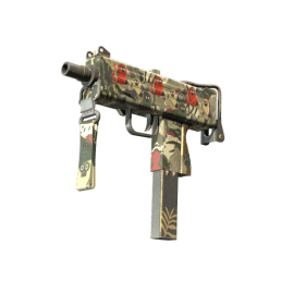 StatTrak™ MAC-10 | Monkeyflage (Minimal Wear)