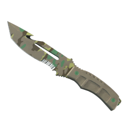 ★ StatTrak™ Survival Knife | Boreal Forest (Well-Worn)