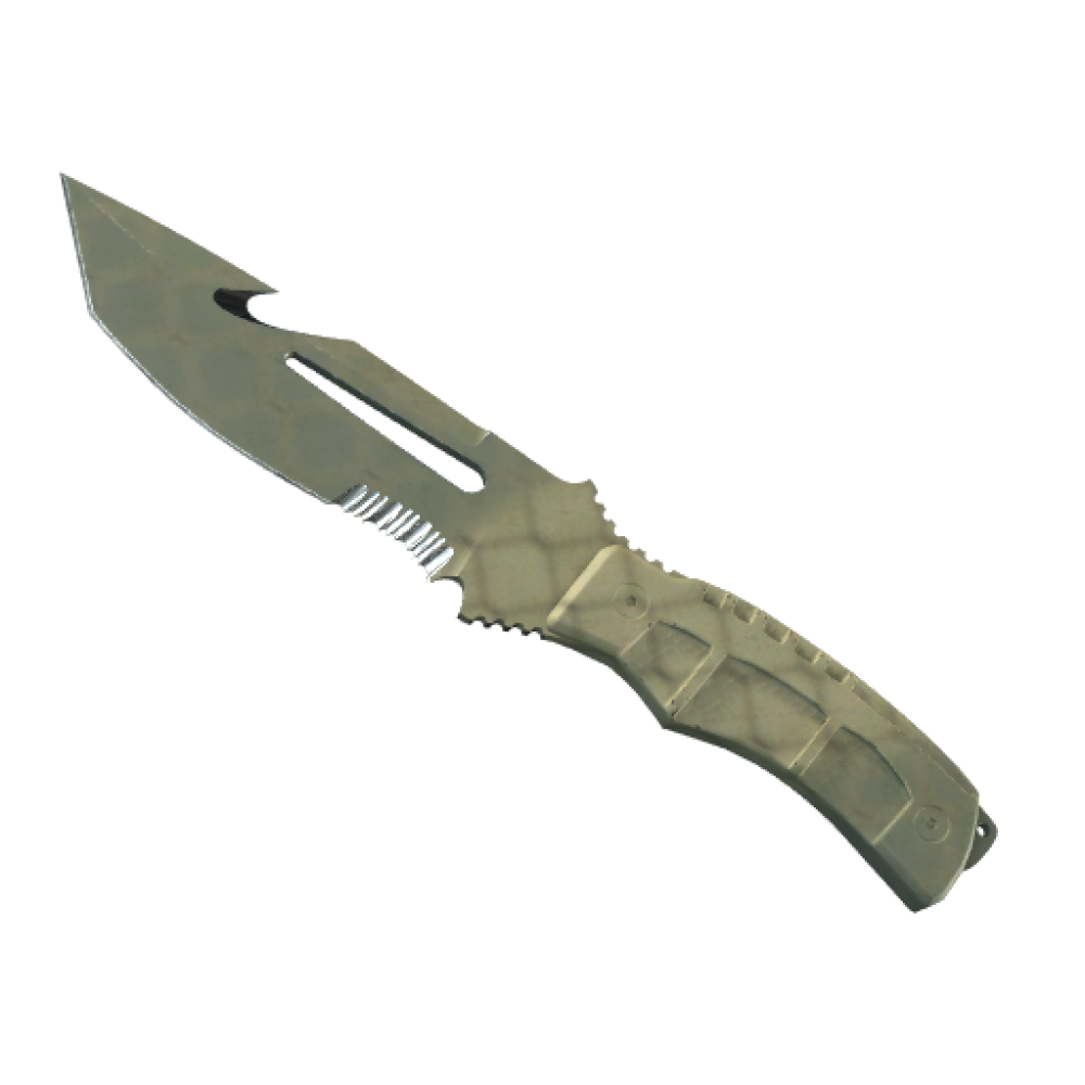 ★ Survival Knife | Safari Mesh (Well-Worn)