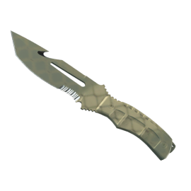 ★ StatTrak™ Survival Knife | Safari Mesh (Minimal Wear)