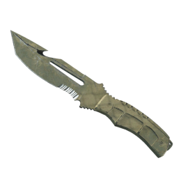 ★ Survival Knife | Safari Mesh (Battle-Scarred)