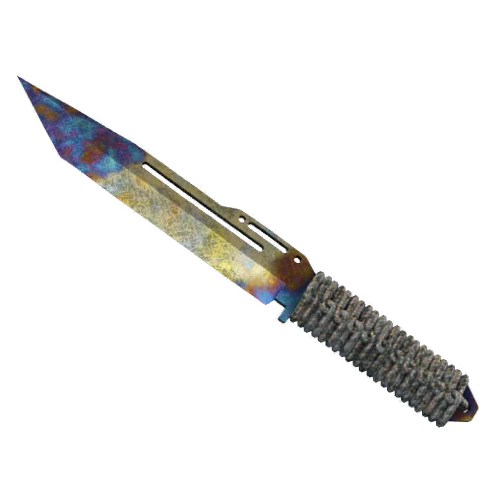 ★ Paracord Knife | Case Hardened (Battle-Scarred)