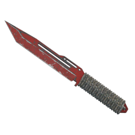 ★ Paracord Knife | Crimson Web (Battle-Scarred)