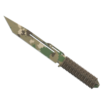 ★ Paracord Knife | Forest DDPAT (Well-Worn)