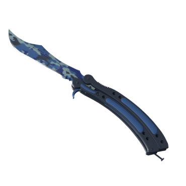 ★ StatTrak™ Butterfly Knife | Bright Water (Minimal Wear)