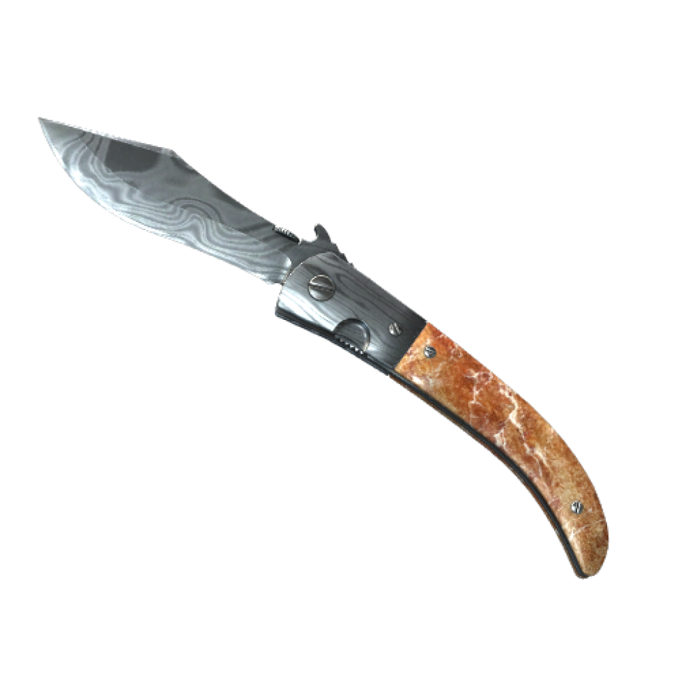 ★ Navaja Knife | Damascus Steel (Field-Tested)