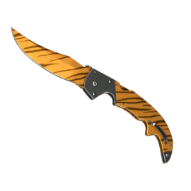 ★ StatTrak™ Falchion Knife | Tiger Tooth (Factory New)