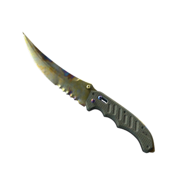 ★ StatTrak™ Flip Knife | Case Hardened (Well-Worn)