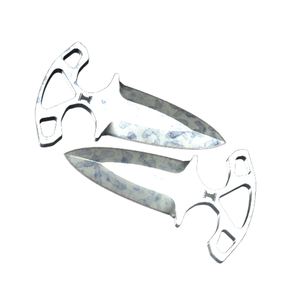 ★ Shadow Daggers | Stained (Well-Worn)