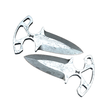 ★ Shadow Daggers | Damascus Steel (Well-Worn)